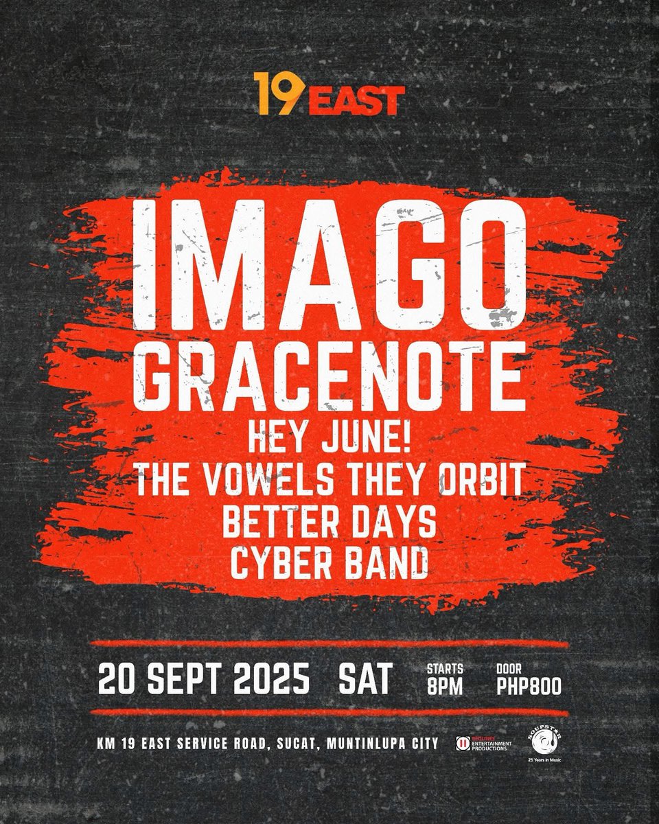 heyjunemusic's tweet image. south bound this Sept 20 @19East