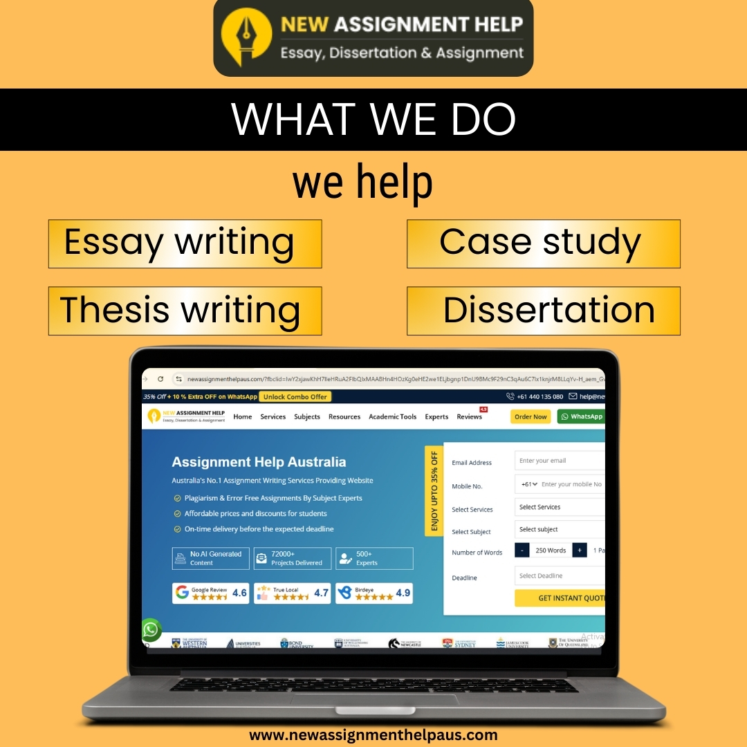 NewAssignmentH1's tweet image. Struggling with essays, case studies, theses, or dissertations?
We provide expert assistance with essays, case studies, theses, dissertations, and all academic subjects.
.
newassignmenthelpaus.com
#AssignmentExperts #assignmenthelp #ExpertGuidance #assignments #studytips