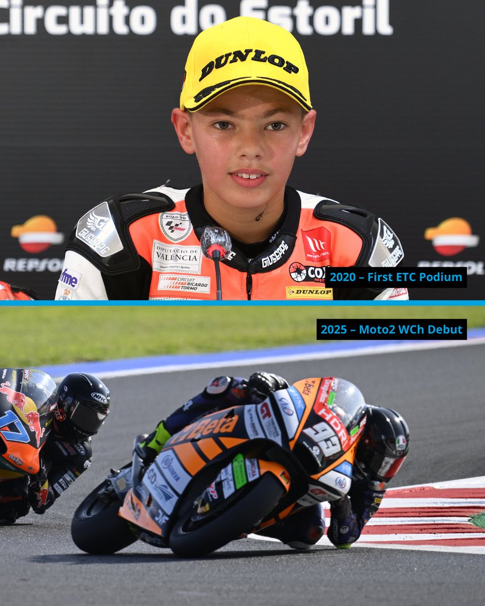 Every rider dreams of stepping onto the World Championship stage! 🙌

Alberto Ferrández just made it happen at the #SanMarinoGP and this week’s #TransformationTuesday belongs to him 🌟

#RoadToMotoGP🏁