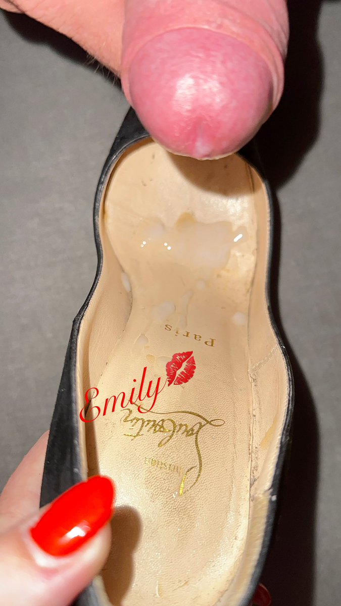 redsoledheels's tweet photo. Done &amp; ready to wear.., 😜😈💦
#cumstained #cumshot #highheels #usedheels #shoefetish #shoeworship #shoecum https://t.co/rwWSeAhK4N