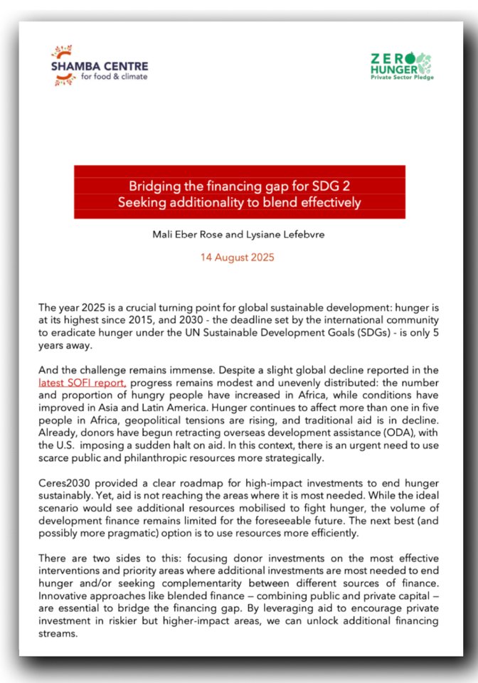 Zero Hunger Private Sector Pledge tweet media