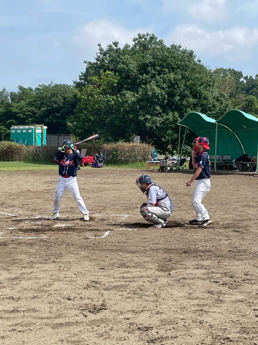 teinenpi_bt's tweet photo. こんにちは🌞ハイブリッドです⚾️
先週日曜日合同チームで練習試合しました🏟️暑い中お疲れ様でした🥵
10月からまた秋季大会始まるので頑張りましょ🔥
#栃木県　#真岡市　#草野球 https://t.co/GKgbD2eFNC