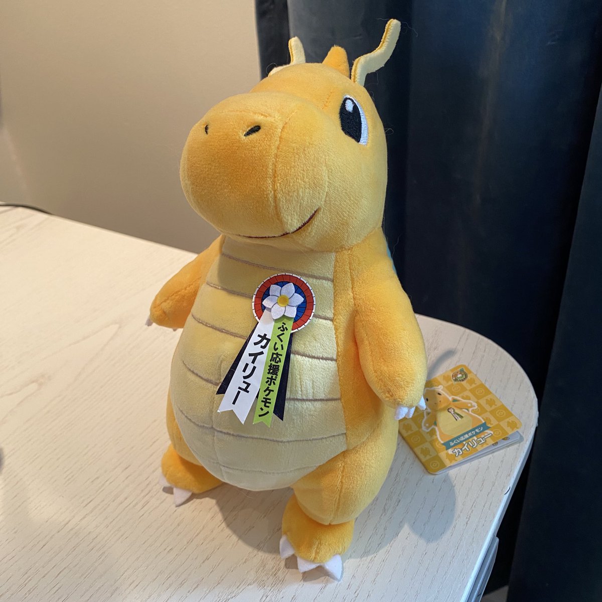 Dragonite is on my desk, cheering me on!

The perfect cute face ⸜(｡˃ ᵕ ˂ )⸝♡