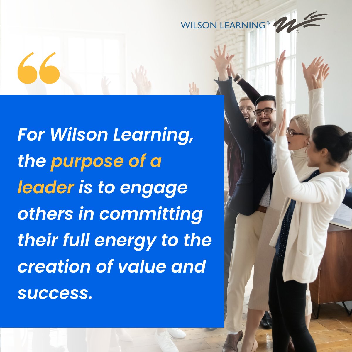 WilsonLearning's tweet image. A leader’s true role goes beyond direction—it is about inspiring commitment and unlocking the full potential of their people.
#Learninganddevelopment #traininganddevelopment #leadershiptraining #leadershipdevelopment #Leadershipchallenges #leadershiptips #thoughtleadership