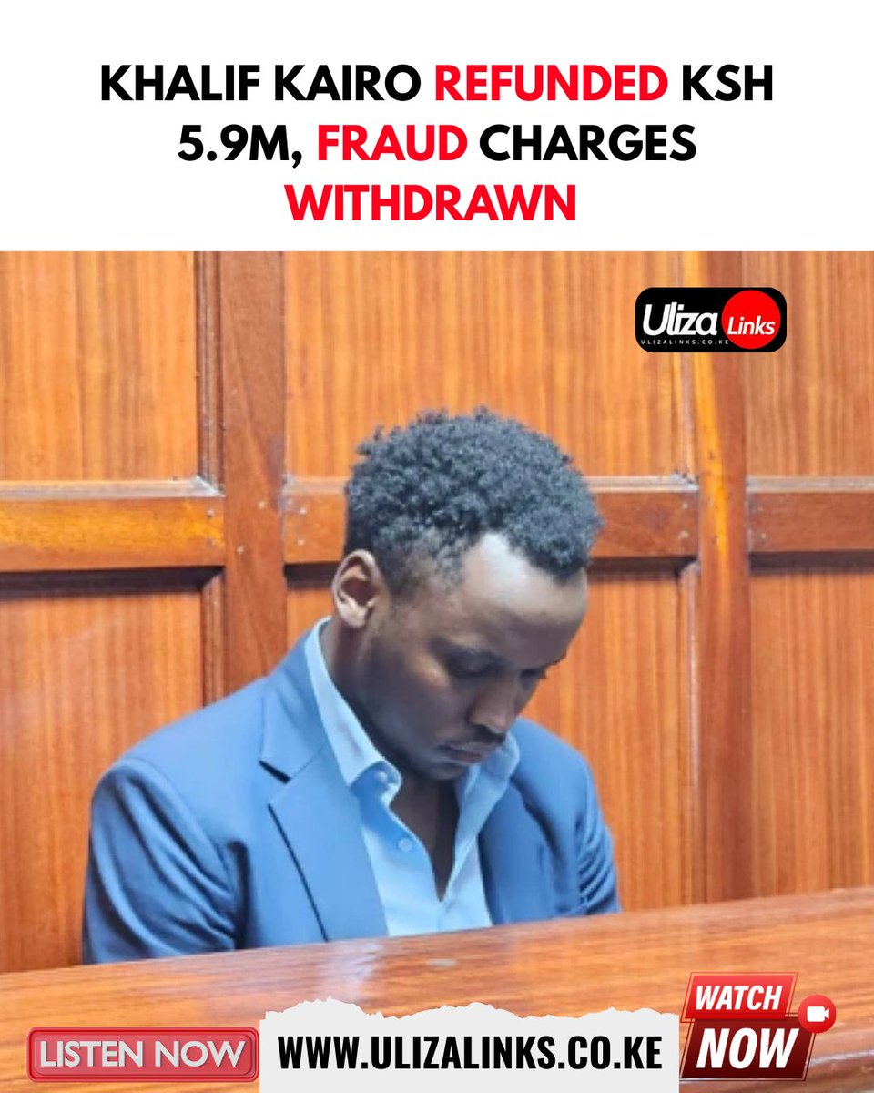 ulizalinks's tweet image. Justice served. Refund made. Case closed. 💼⚖️ 
#TruthRevealed #Justice #StayTuned #KenyaLaw