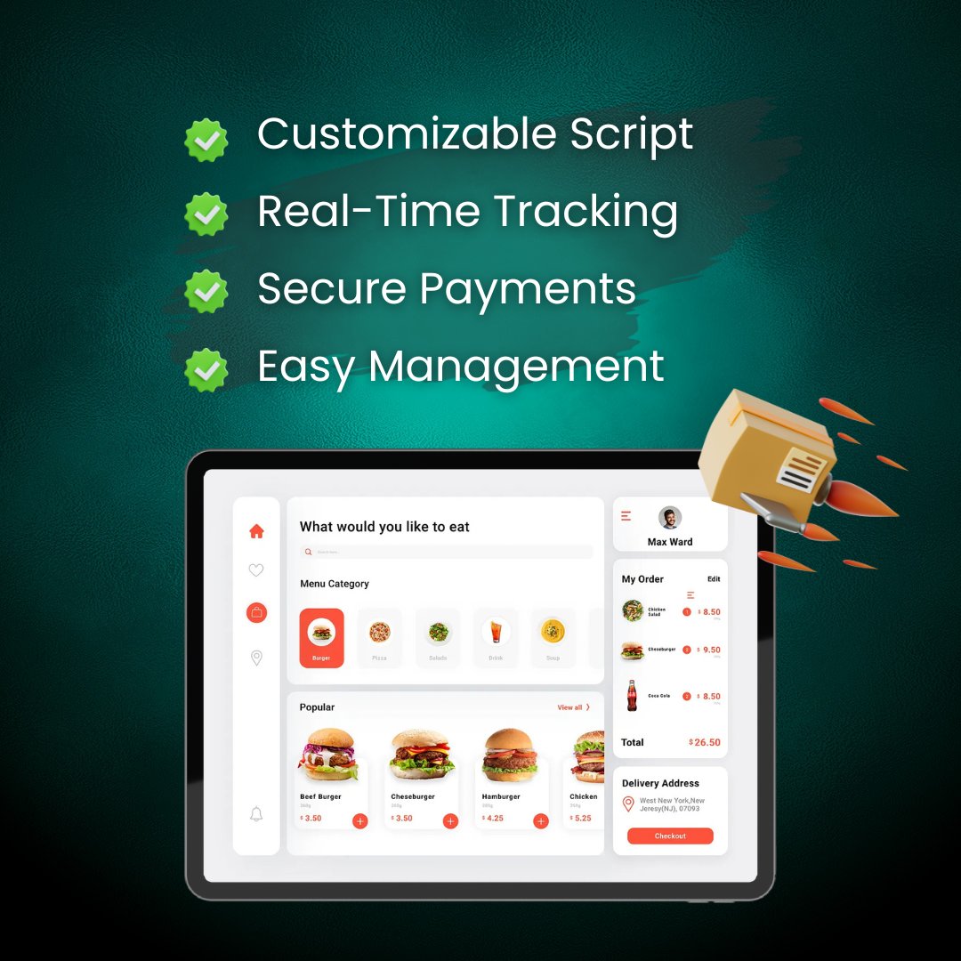 migrateshop's tweet image. Launch your own food delivery business with ease! 🍔🍕 Our ready-made Food Delivery Script helps you build a feature-packed platform like the top apps.
👉Visit: migrateshop.com/deliveroo-clon…
#FoodDeliveryScript #OnDemandApp #StartupSolutions #FoodTech