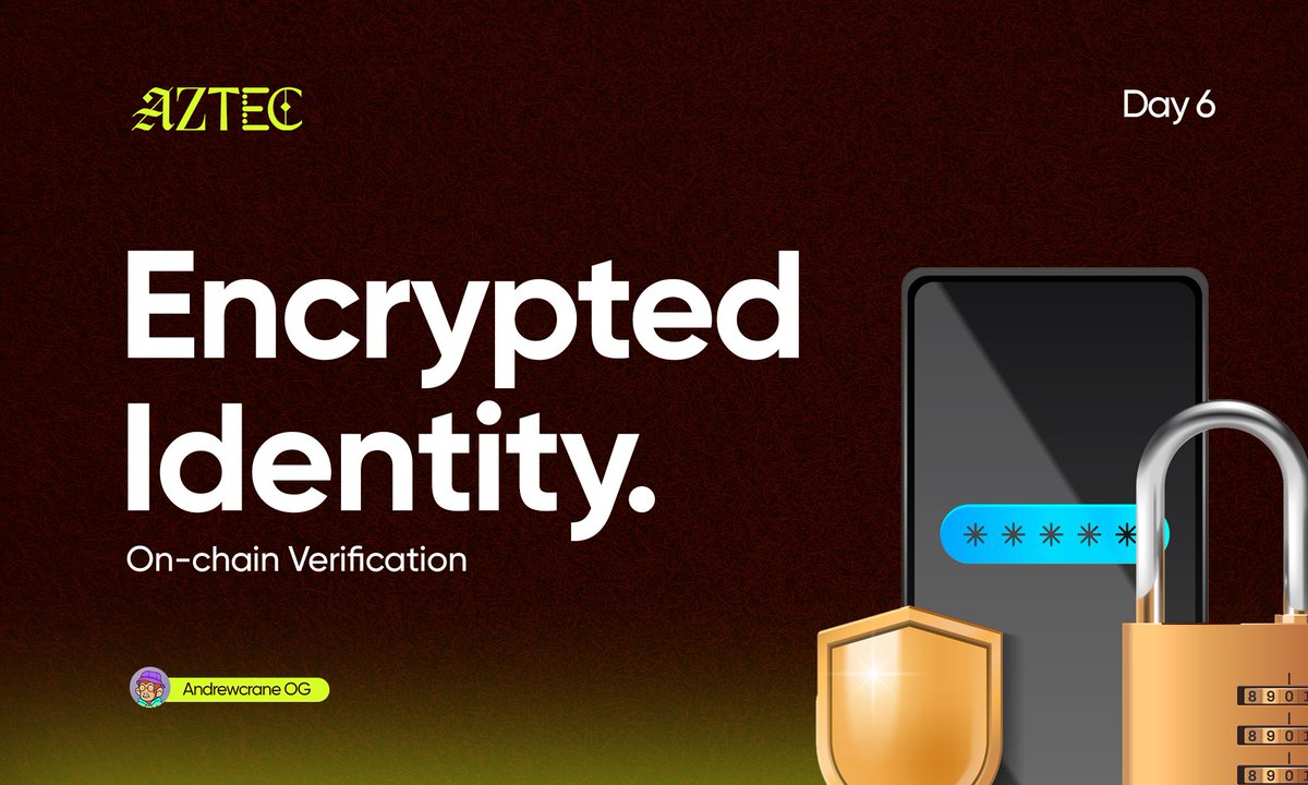 Day 6

Today, I am discussing 
▶️ Encrypted Identities on Aztec.

On Aztec, encrypted identities let you prove things like age, KYC status, or access rights without revealing your personal data.

It’s like showing a sealed badge that confirms you’re verified and others can trust