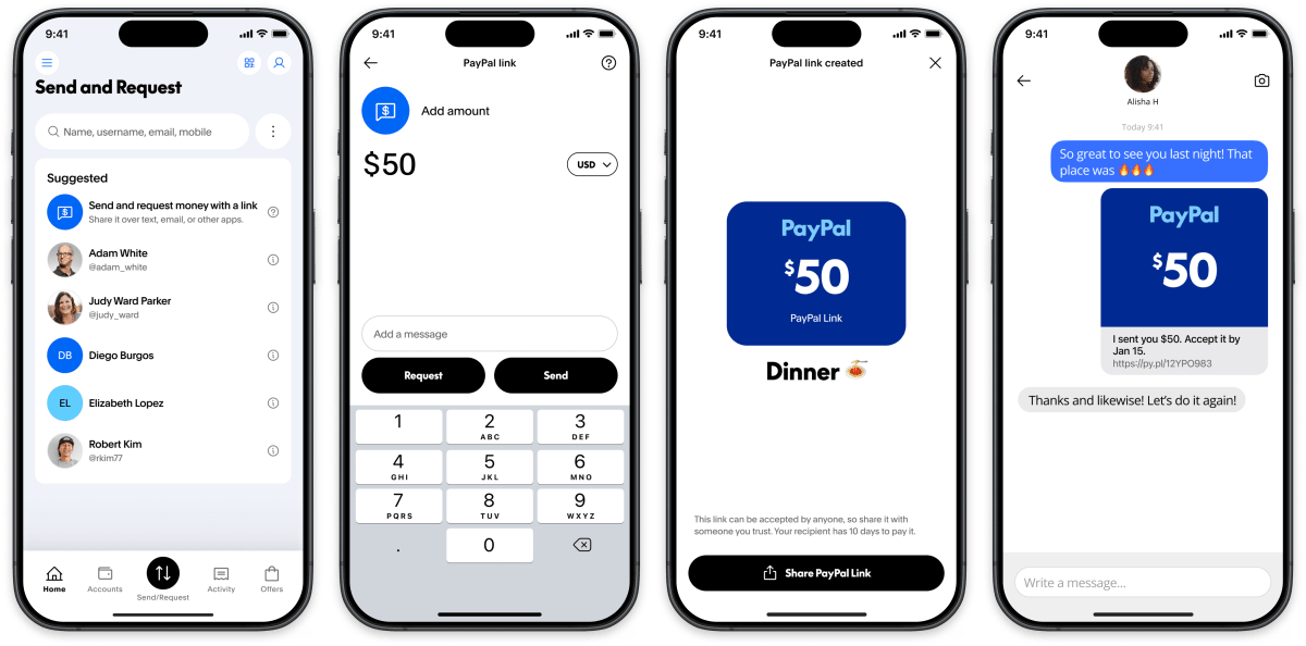 sytaylor's tweet photo. PayPal's Pay links feature is 10 years too late. But that doesn't matter at all.

People are losing their minds over PayPal launching personal links for P2P.

Wise and Cash App had this a decade ago.

But this is a buffer story about PayPal getting it's shit together and looking to dominate cross border.

---

Consider the timeline :

1998: PayPal invents peer-to-peer payments
2011: Wise is founded 
2013: They acquire Venmo for $800M
2017: Banks launch Zelle and immediately start winning
2024: Zelle hits $1 trillion in transactions
2025: PayPal finally launches "Links"

---

What took them so long to launch an obvious feature?

PayPal became a sprawling acquisition machine. 

Braintree, Venmo, Xoom—all operating as separate fiefdoms with different tech stacks. 

Shipping velocity crawled as they tried to be everything to everyone.

Meanwhile their user base stagnated at 429 million while competitors surged.

---

My take?

PayPal is playing for a bit slice of cross border payments.

PayPal Links connects to their PayPal World platform

Launching this fall with Mercado Pago, UPI, and Tencent's Tenpay. Nearly 2 billion users across these networks.

While Zelle owns 54.6% of US P2P volume, they can't touch international transfers. 

PayPal is playing to their cross-border strengths.

----

The crypto integration

Bitcoin, Ethereum, PYUSD—isn't a gimmick. 

It's infrastructure for frictionless global transfers, building on partnerships with wallets worldwide.

So P2P links?

Yes jt is 10 years too late for US market dominance. 

But PayPal is finally becoming coherent—one platform linking global payment ecosystems.

Domestic is table stakes. Global interoperability is the prize.