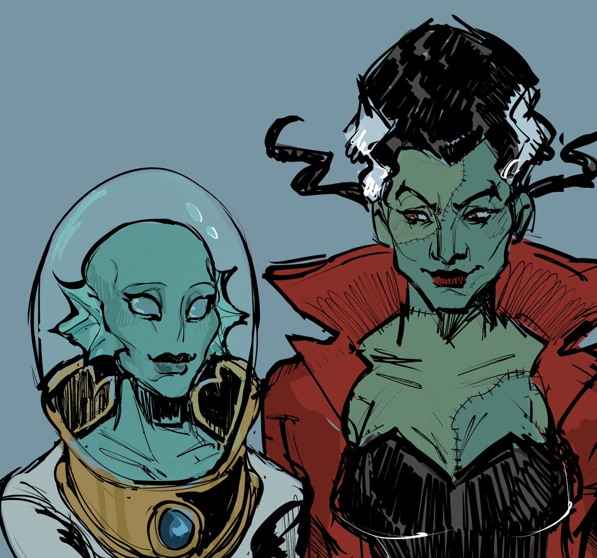 creature commandos art i lov them