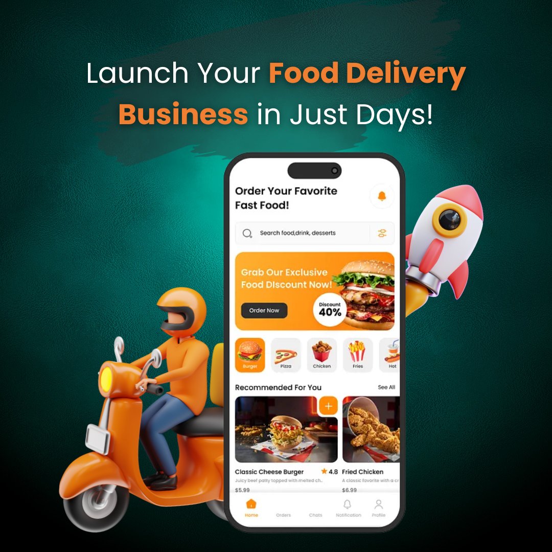 migrateshop's tweet image. Launch your own food delivery business with ease! 🍔🍕 Our ready-made Food Delivery Script helps you build a feature-packed platform like the top apps.
👉Visit: migrateshop.com/deliveroo-clon…
#FoodDeliveryScript #OnDemandApp #StartupSolutions #FoodTech