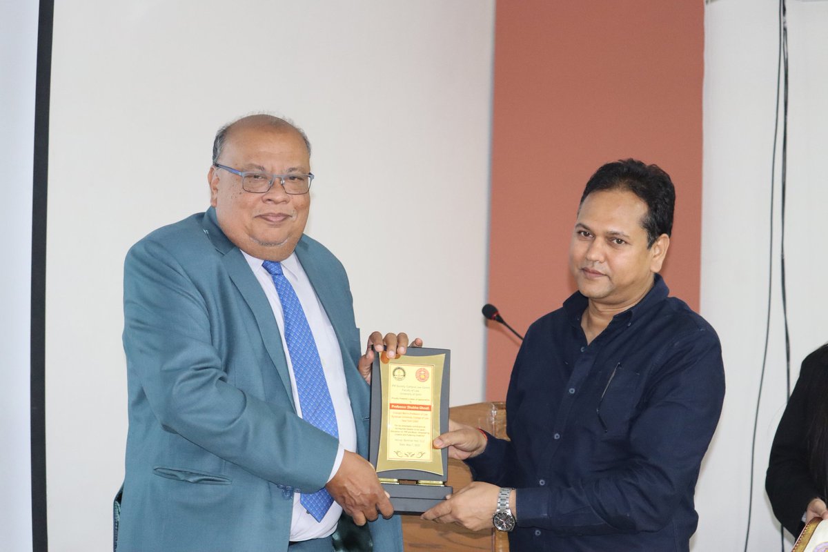 clcdu's tweet photo. IPR Society, Campus Law Centre organised a keynote lecture of Prof. Shubha Ghosh, Syracuse University College of Law, Syracuse, New York (USA) on "IPR and Music: Empowering Creators and Fostering Creativity" at CLC Seminar Hall on 07 May 2025 to celebrate the World IP Day. https://t.co/lSQXkFwC2y