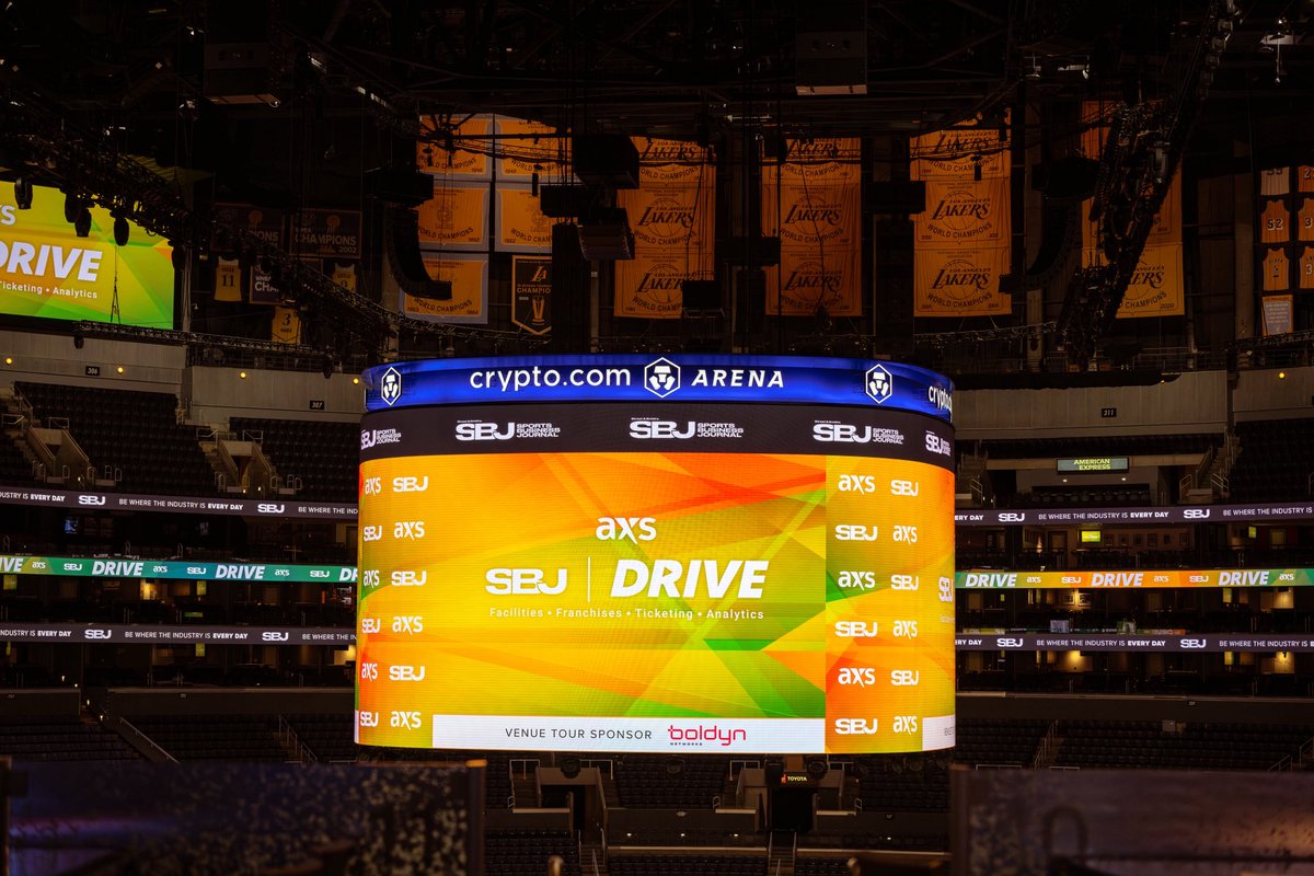 We were proud to host the SBJ AXS DRIVE Conference Welcome Reception at  https://t.co/mht717xyVs Arena tonight! ✨💙 📸: @goldberghourphotos / Crypto.con  Arena Photos #sbjdrive #sbj #axs #axsdrive