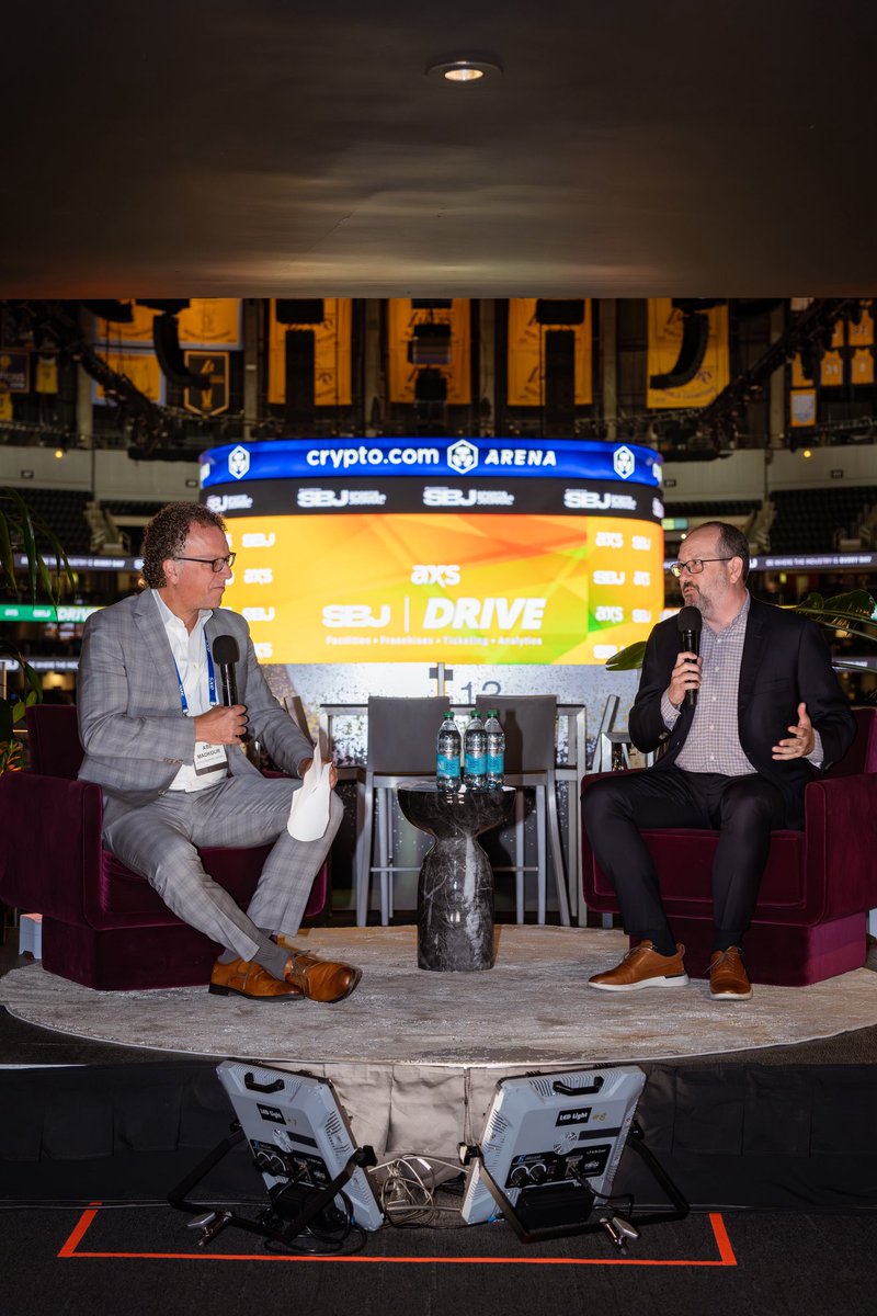 We were proud to host the SBJ AXS DRIVE Conference Welcome Reception at  https://t.co/mht717xyVs Arena tonight! ✨💙 📸: @goldberghourphotos / Crypto.con  Arena Photos #sbjdrive #sbj #axs #axsdrive