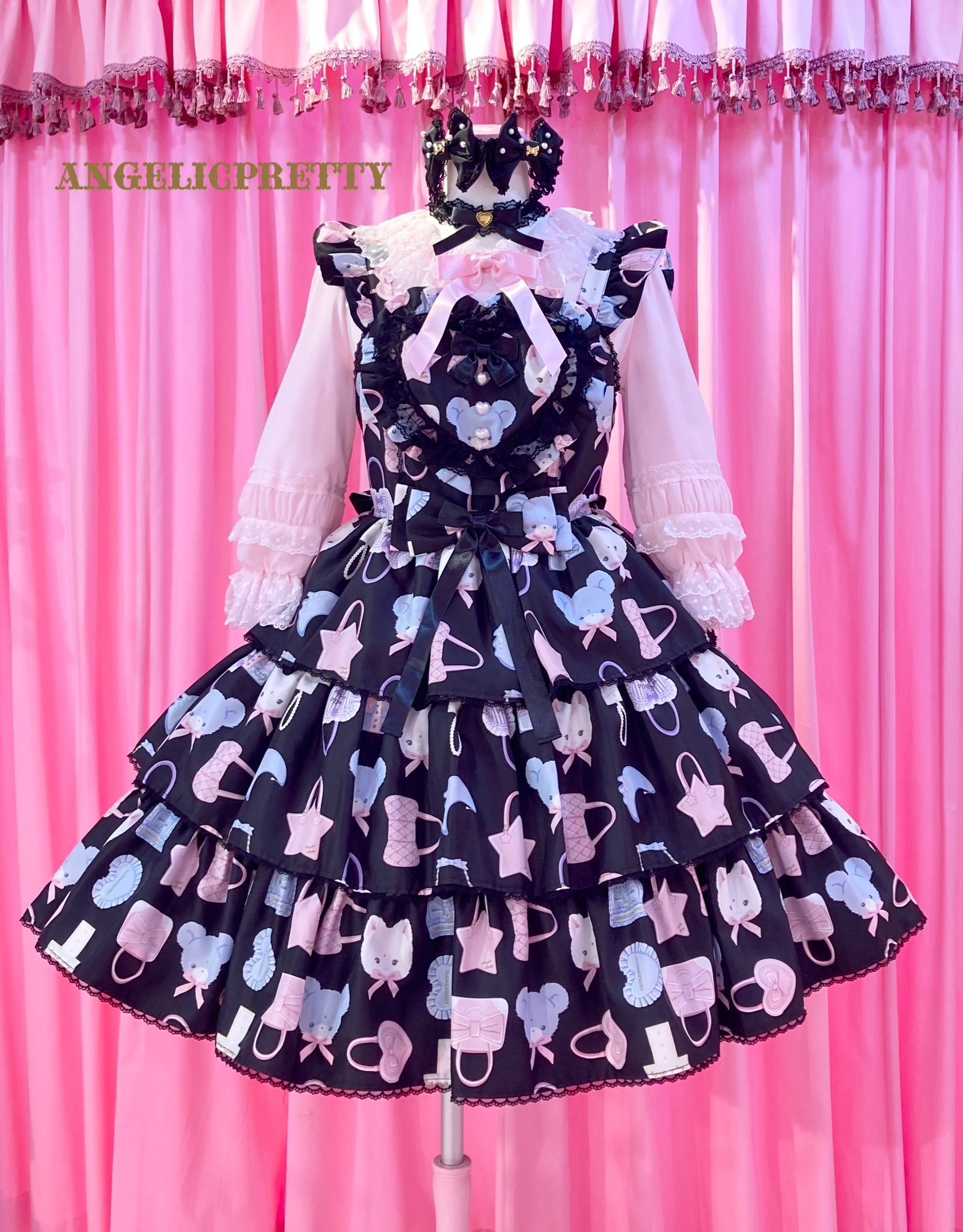 d*3様 Angelic Pretty Galaxy コズミック ジャンパースカ Angelic Pretty Galaxy コズミック ジャンパースカート
