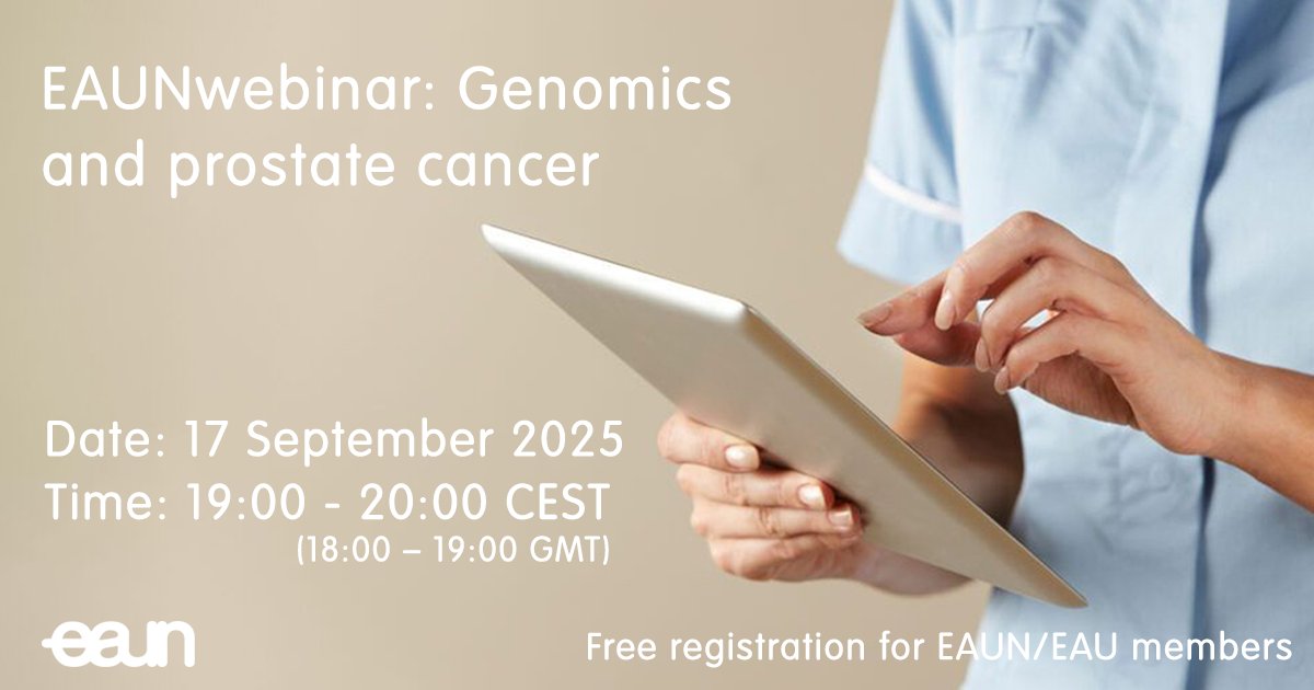 European Association of Urology Nurses (EAUN) tweet media