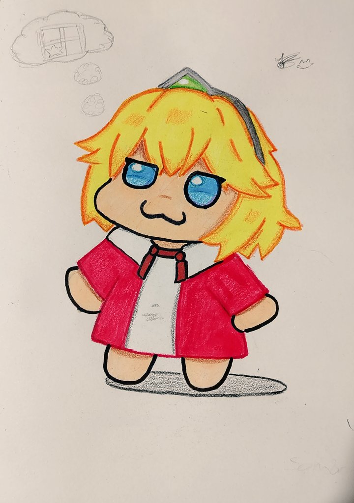 elperuanok_'s tweet photo. #GuardianTales 
Un dibujito de la princesita que me encontré https://t.co/xHEmBRFJXV