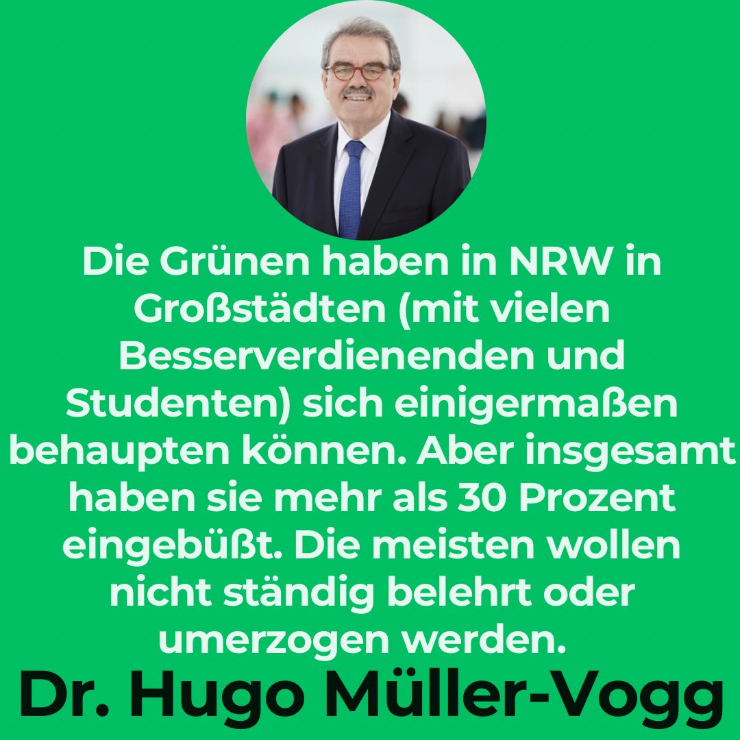 ⁦<a href="/Die_Gruenen/">BÜNDNIS 90/DIE GRÜNEN</a>⁩ sind der große Verlierer der Kommunalwahlen in NRW.
