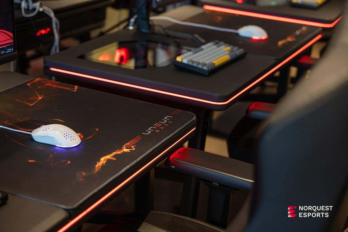Epic Gaming Starts Here 🎮 NorQuesters can play on this amazing setup in partnership with <a href="/unevngg/">UNEVN</a> desk!

Drop-In Gaming opens Sept 22 @ <a href="/NorQuest/">NorQuest College</a>!