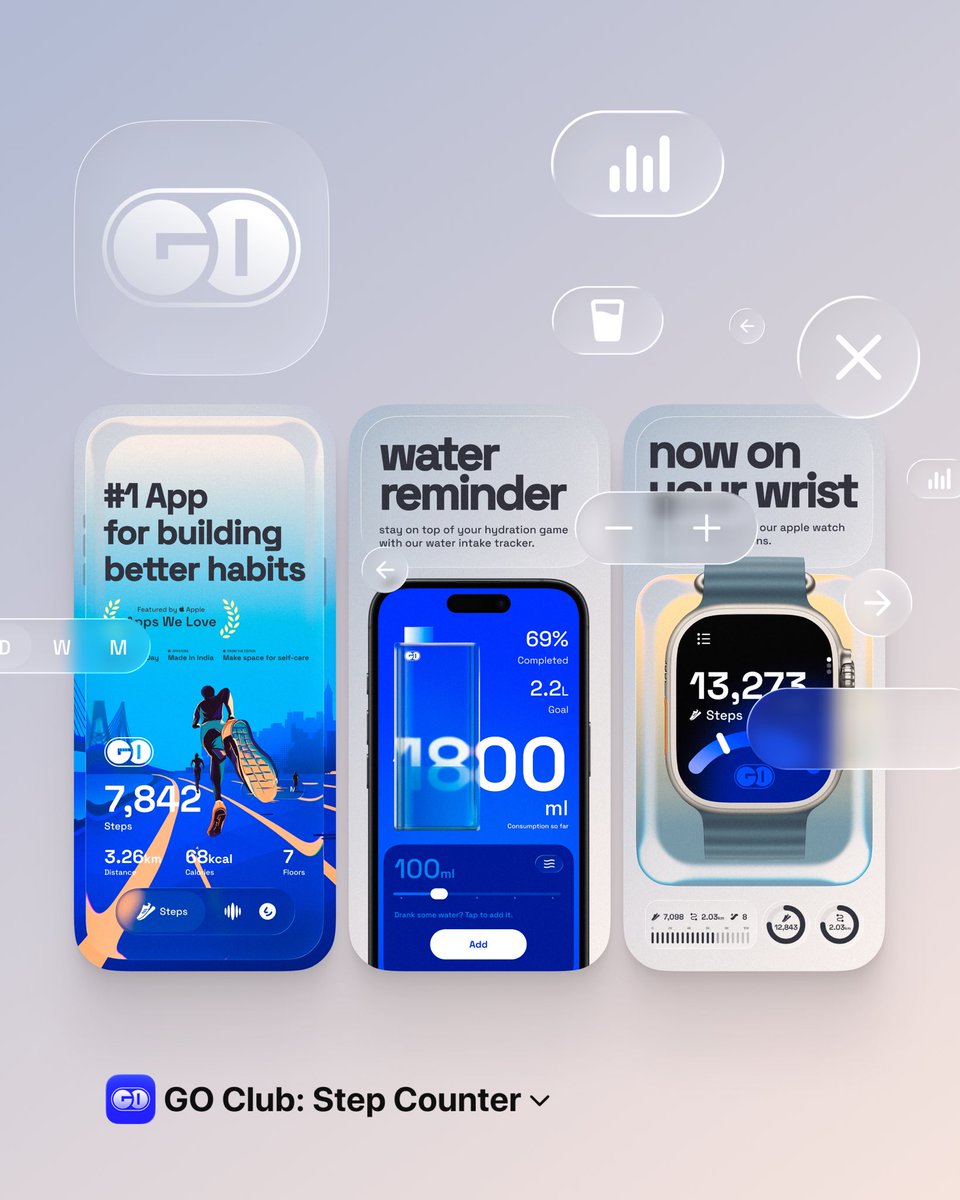 BoxBox_Club's tweet image. App so goated that @apple featured it in 82+ countries 😭✋🏼

#iOS26 @goclub_app #AppleEvent #applefeature #stepcounter #habbittracker @9to5mac @ttindia @Telegraph @TheEconomist