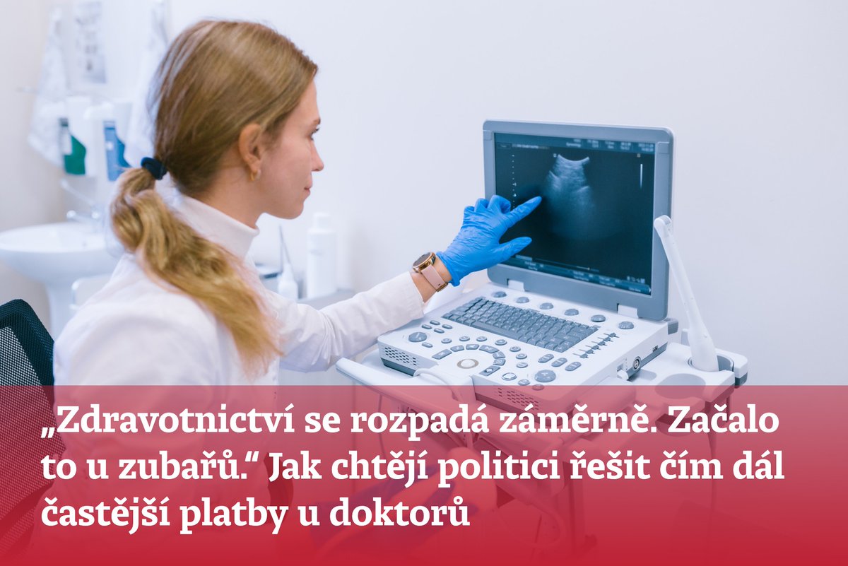 denikn.cz/1833804/
Lékaři odcházejí od pojišťoven – pacienti platí tisíce z vlastní kapsy. Vládní i opoziční politici se v předvolební anketě Deníku N přou, zda jde o záměrný rozklad, nebo jen chybějící pravidla. Co s tím hodlají udělat?