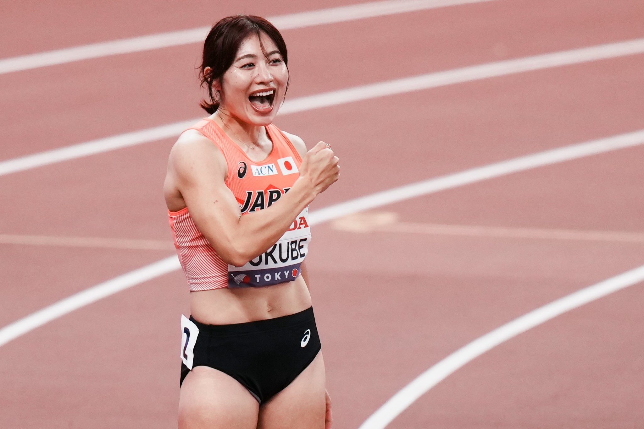 村竹ラシッド 福部真子 など 直筆 サイン 色紙 寄せ書き 世界陸上 五輪 中戸川知世/THE ANSWER on X: 