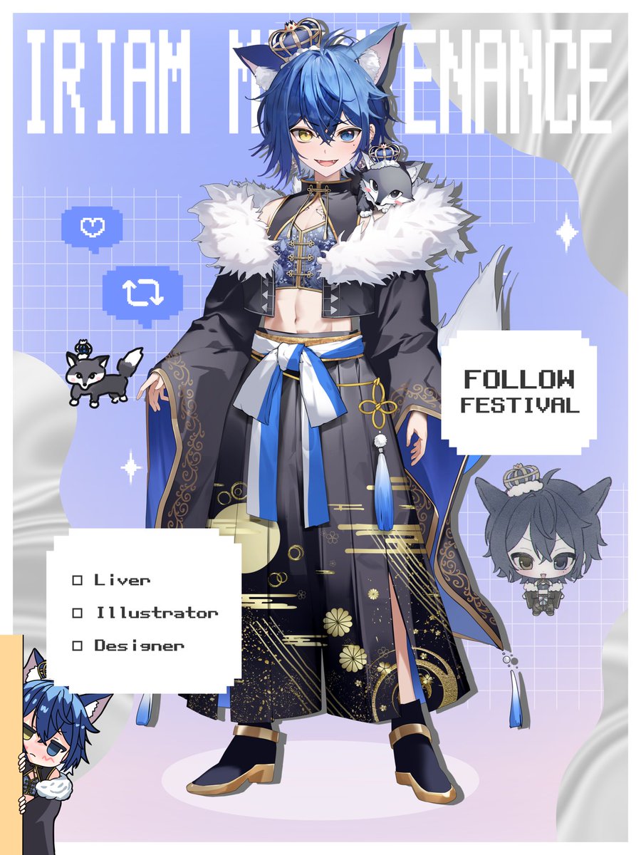 🐶 #IRIAMメンテ中のフォロー祭り️  🐶

Spice 所属 

スーパーウルフドックの神様✨

犬狼ましろです ！🐶🐾 

S3到達✨✨✨

⭐️バナイベ・新宿駅ポス🥈
ﾐﾘｵﾝ ﾊﾌﾐﾘ⤴︎︎︎
⭐️マイカラーブルー・オリギフ
その他🏅💫
⭐️書き下ろし広告🥉

巻き込み芸人枠です！
気になったお迎え行きます！