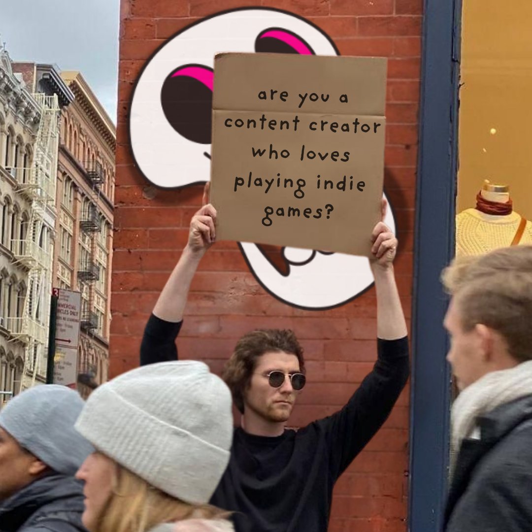 We are looking for content creators who love playing, streaming and reviewing indie games. Send us a DM, we have an offer for you...