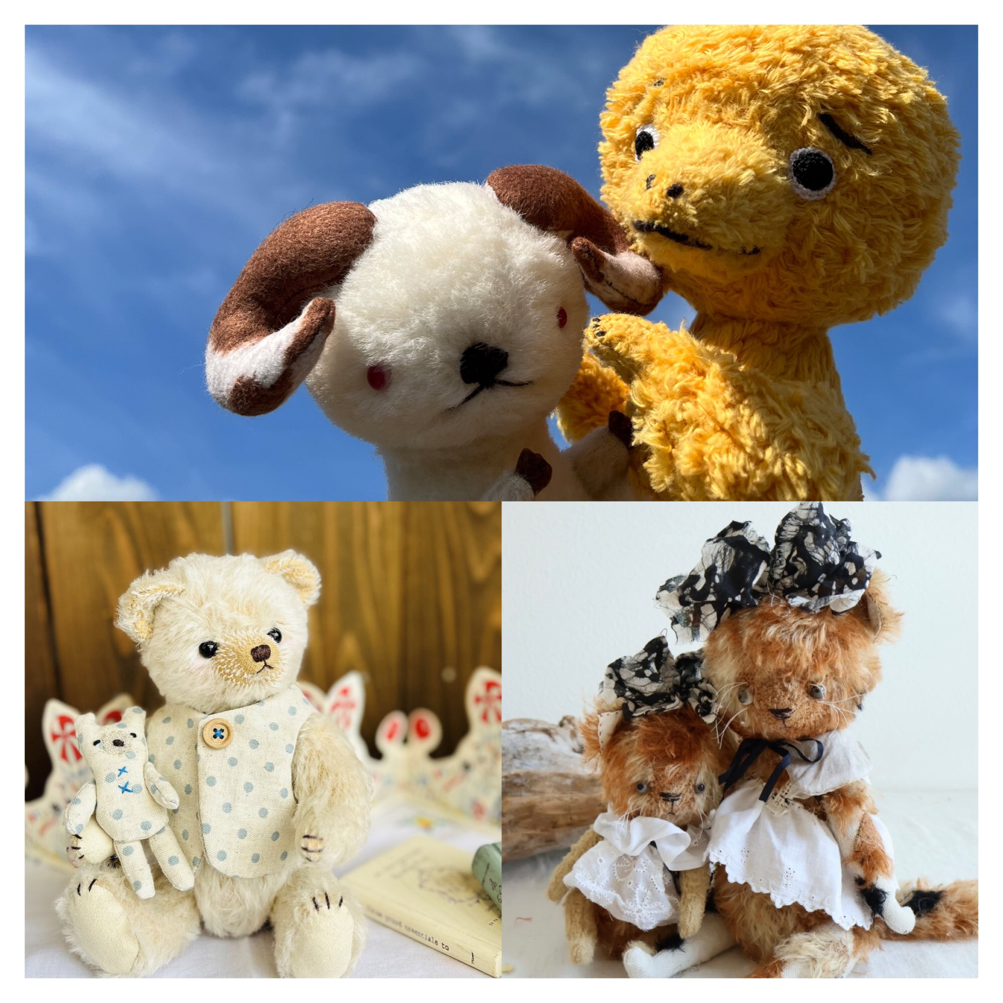 アンティークビンテージ　ルーズベルトぬいぐるみ テディベア阪急百貨店 アンティークビンテージ ルーズベルトぬいぐるみ テディベア阪急