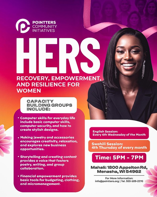 📷 Join the HERS Program! 📷
Healing. Empowerment. Resilience. Sisterhood.
Are you a woman seeking healing from trauma, emotional support, or personal empowerment?
Do you want to connect with other women in a safe, supportive space?
The HERS Program is open to all women and