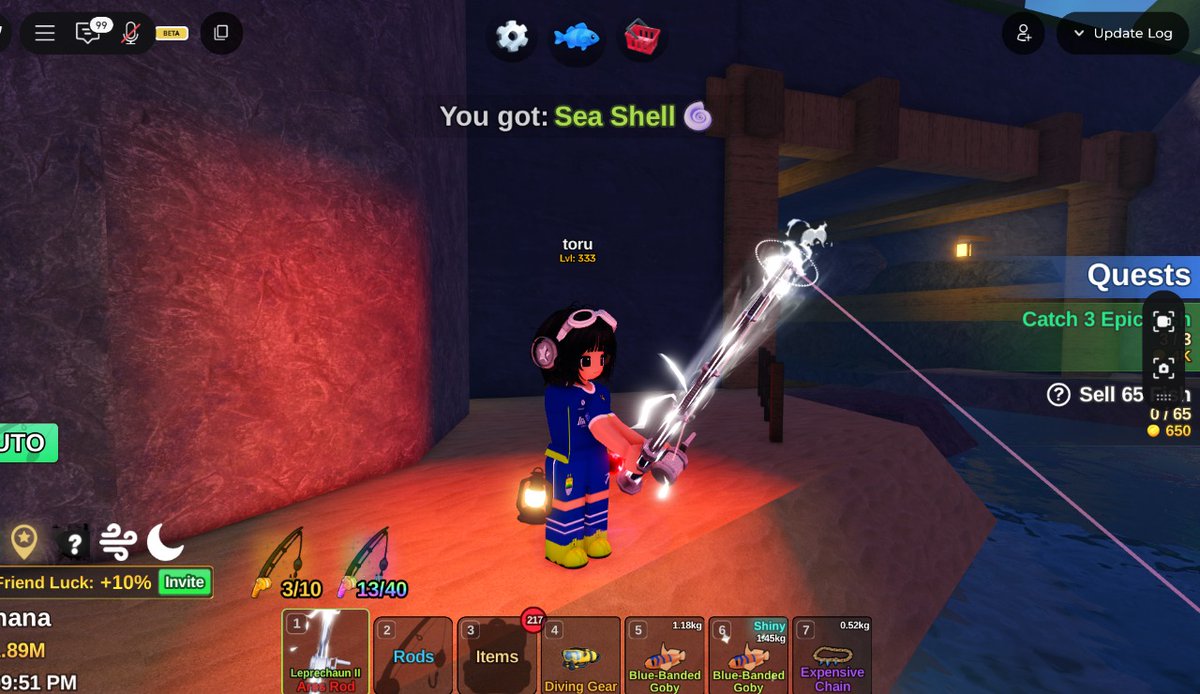 tojitooru's tweet photo. Talon, I’m already lvl 333 and I’ve even been AFK for 5 days. I play up to 20+ hours every single day, but I still haven’t gotten a single secret from any island. I just want to experience getting at least one secret so I can feel motivated to keep playing pls🥹 @FishitROBLOX https://t.co/AEW6uIzMl8