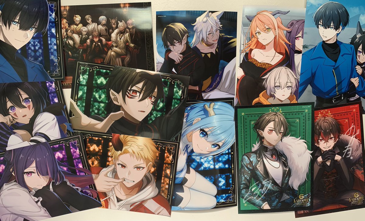 カレコレ ブロマイド 6周年記念 まとめ売り 9枚セット 混血のカレコレ