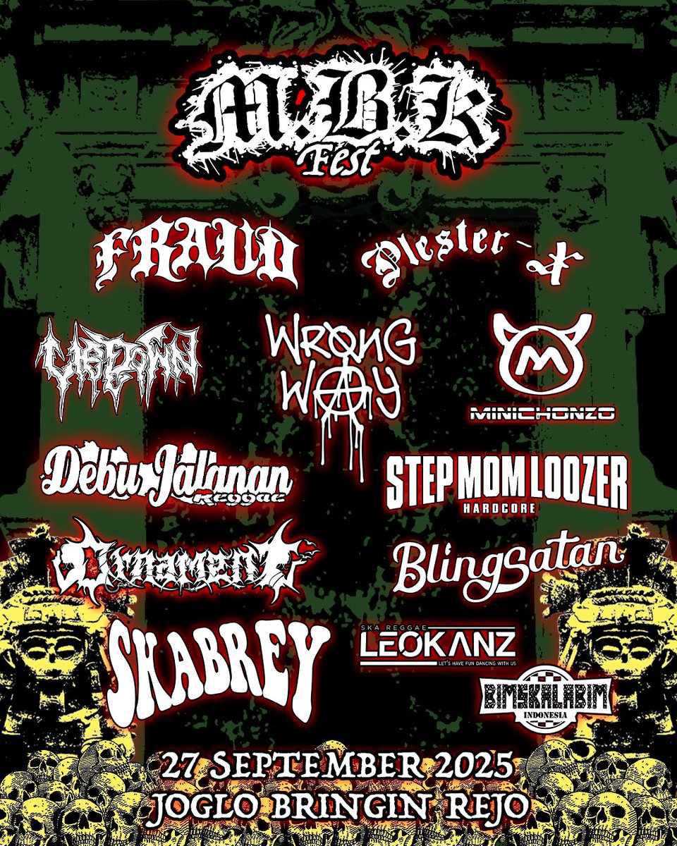 buat temen temen sejagat dan sejawat surabaya sekitar, tgl 27 ada acara harga tiket saat ini memasuki presale 1 yaitu 66ribu, beli dong free ktemu arekarek