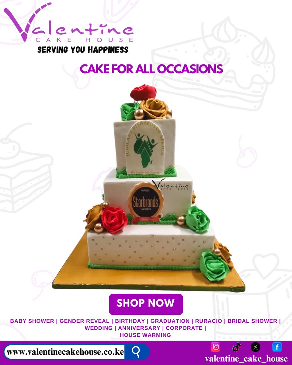 When the brief says go big and we deliver BIGGER 🏢🎂🔥

Corporate Tuesdays done right! Talk to us for your office celebratory events and we shall avail with all gear to make it a sweet moment

#valentinecakehouse #servingyouhappiness #tuesday #corporate #cake