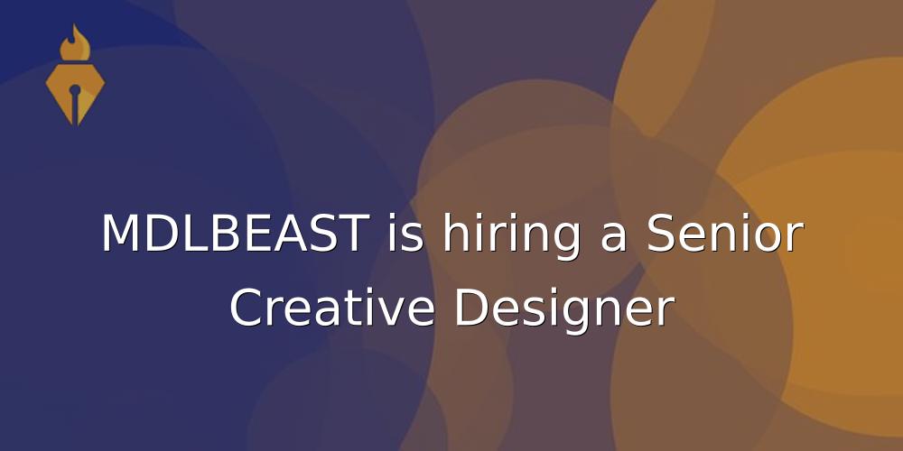 DesignEmpir3's tweet photo. 🏢 MDLBEAST
💼 Senior Creative Designer
🎓 Senior-level (6y+)
📍 Hybrid | EMEA (GMT-1 to +3)
📅 Unspecified

🔍 Search "DJ93623" on the Link in Bio or click here https://t.co/45RPewu66P https://t.co/iEuzhDe3o5