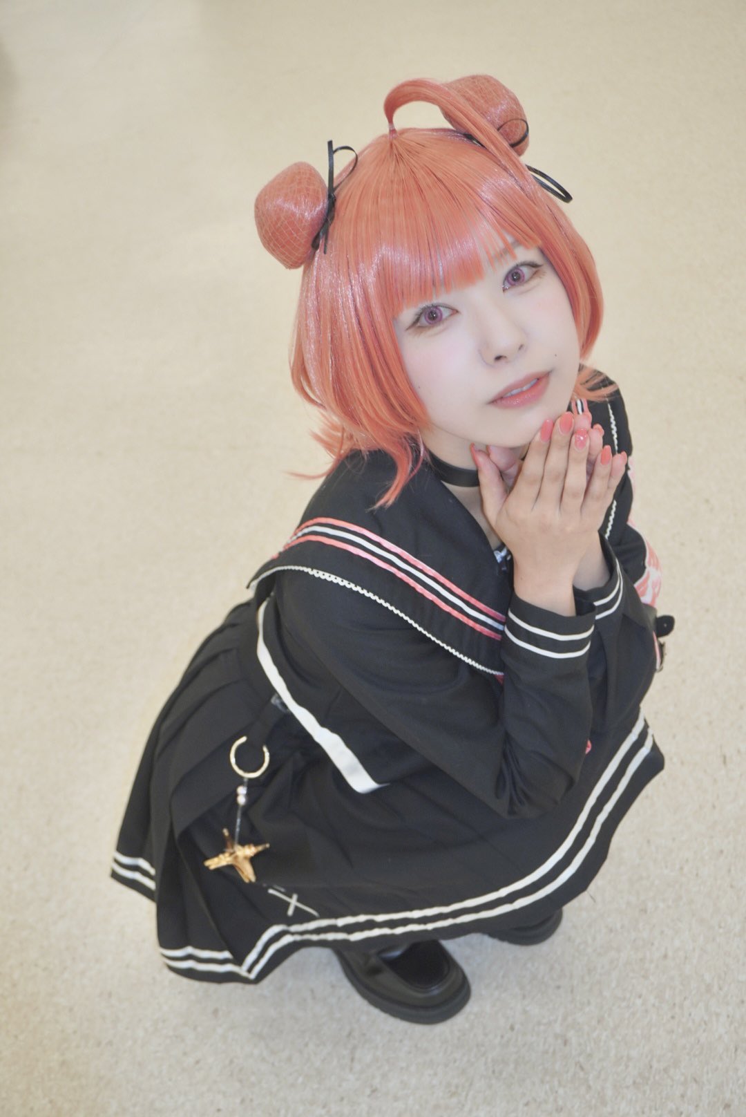 ぶいすぽ！　夢野あかり　ハイチュウ　コスプレ ぶいすぽっ!夢野あかり ハイチュウ、ファミマコラボコスプレ