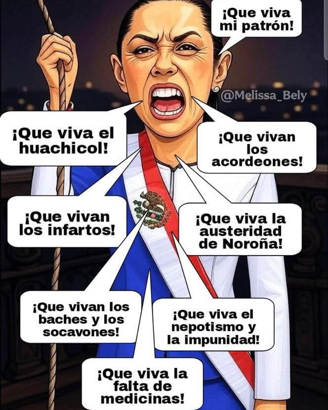 ImpudorPolitico's tweet photo. @Claudiashein Éste es el Grito que en realidad debiste dar, miserable Claudia Sheinbaum Pardo 🥺 https://t.co/mTZWFextzq