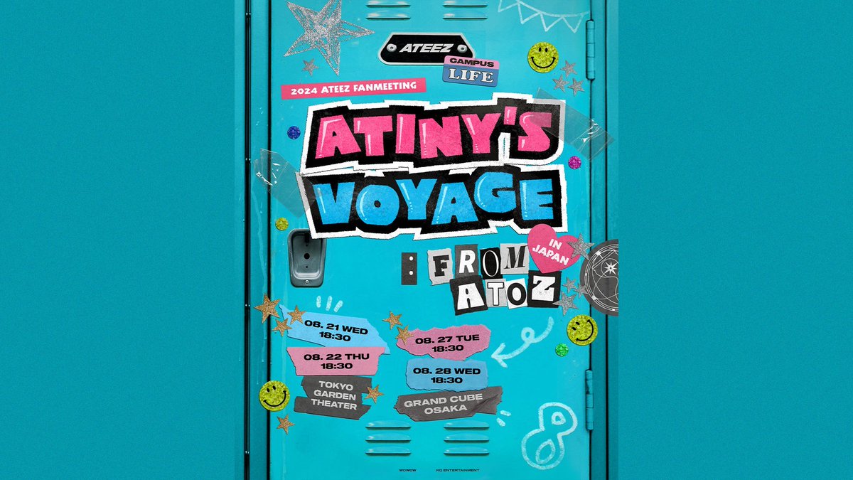 #ATEE の軌跡を #Lemino で体感⚡

本日配信開始、4本目は
💃ATEEZ 2024 FANMEETING <ATINY'S VOYAGE : FROM A TO Z> IN JAPAN

彼らが開催した
日本初のファンミーティングの中から
東京公演2日目の模様をお届けいたします。

▼詳細はこちら🎤
lemino.docomo.ne.jp/ft/0000137/
<a href="/ATEEZofficialjp/">ATEEZ JP</a>