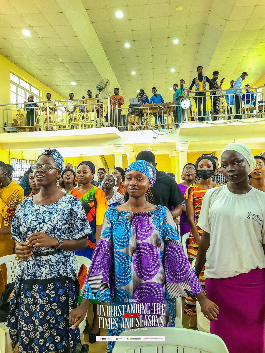 Gsf_Futa's tweet photo. The Word came with clarity and depth, helping us discern God’s timing and walk in alignment.
Times change, but God’s purpose remains sure.
#gsffuta #gsf #sermon #gsfnational #sundayservice https://t.co/DqmnJUhZjy