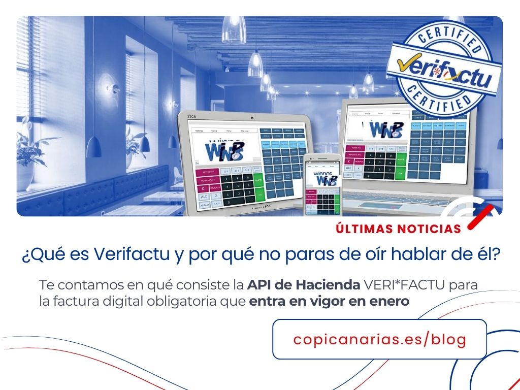 Empresarios y autónomos 👋 Desde enero será obligatorio facturar con #Verifactu.

📑 Claves:
✔️ Código único en cada factura
✔️ Envío automático a Hacienda
✔️ Acuse de recibo como garantía legal

Más aquí 👉 copicanarias.com/soluciones-tec…

#Fiscalidad #Empresas #Digitalización
