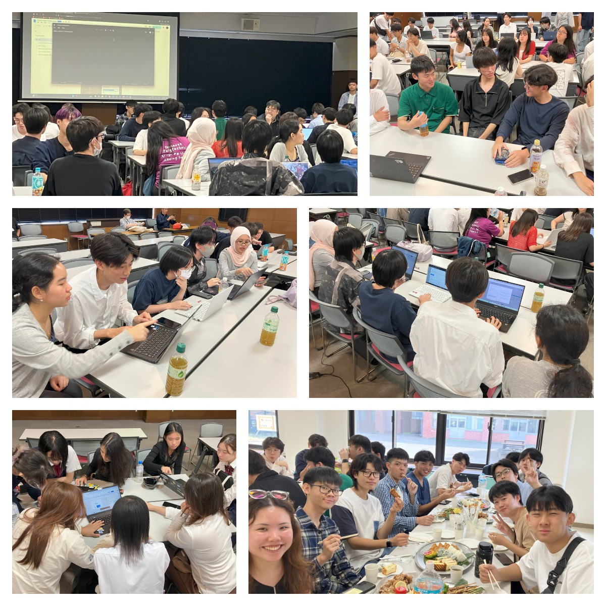 Visitors from Temasek Polytechnic Singapore (<a href="/temasekpoly/">Temasek Polytechnic</a>) came to our campus and connected with our students through a data analytics workshop.