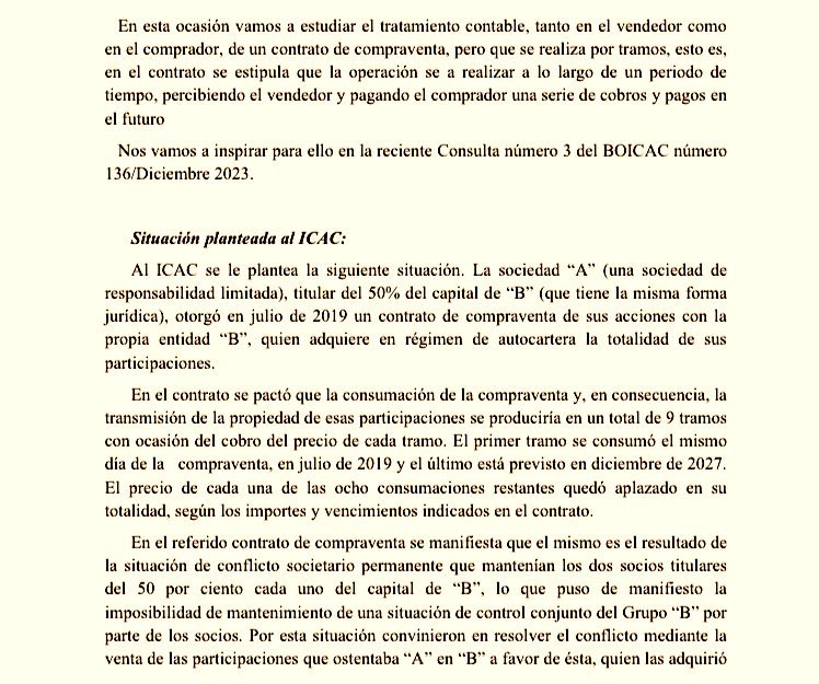 Economistas Contables (@econtables) on Twitter photo 📝 Caso práctico: tratamiento contable otorgado a un contrato de compraventa por tramos.
por <a href="/glabatut/">Gregorio Labatut Ser</a> #EC_CGE tinyurl.com/2tsawbp5 📝 Caso práctico: tratamiento contable otorgado a un contrato de compraventa por tramos.
por <a href="/glabatut/">Gregorio Labatut Ser</a> #EC_CGE tinyurl.com/2tsawbp5
