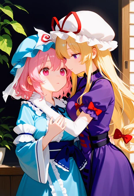 幽々子と紫