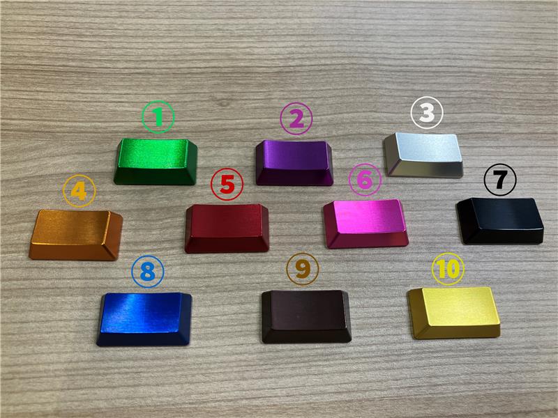 PFU_HHKB's tweet image. HHKB Studio用でこんなキートップを考えてるんですけど、皆さんはどれが好きですか？コメントで教えてください