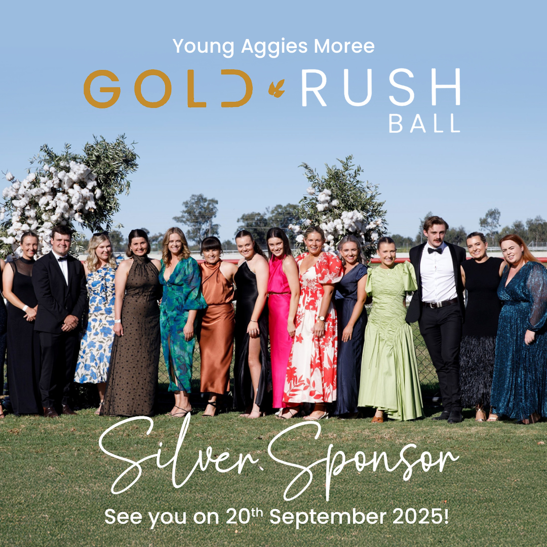 INCYT is a silver sponsor of the Young Aggies Moree Gold Rush Ball! Come and join us this Saturday, there's still tickets left if you haven't bought them yet!