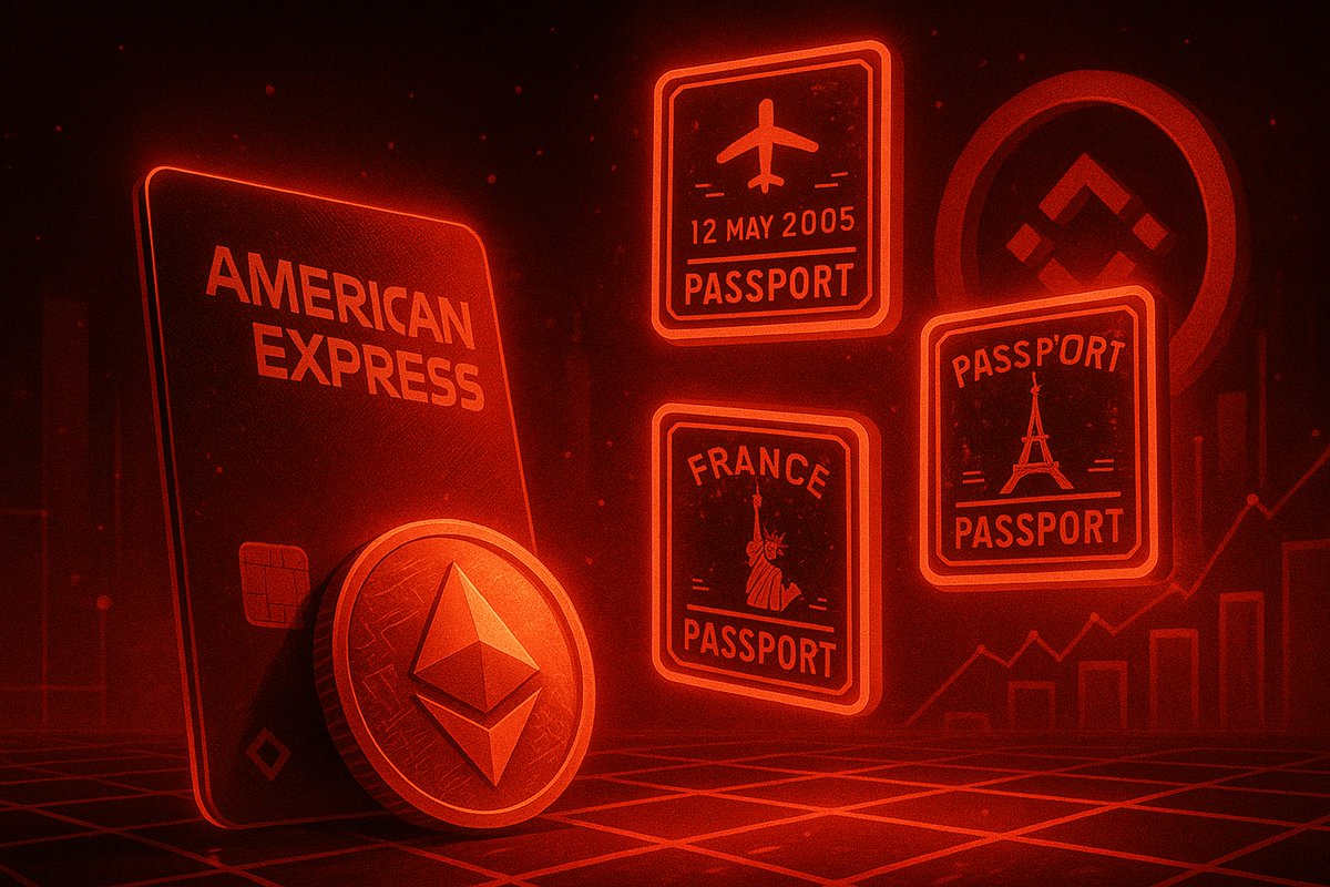 AMERICAN EXPRESS LAUNCHES BLOCKCHAIN PASSPORT STAMPS ON BASE Amex  introduced digital passport stamps as NFTs, letting cardholders collect and  share travel memories directly from their wallet. This marks the first move  by