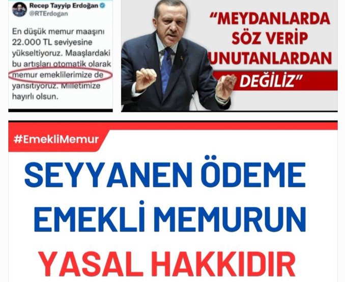 ahmetyarici31's tweet photo. Kanun koyucu @TBMMresmi @TBMMGenelKurulu @tcbestepe ve Hükumet ortakları @Akparti ve @MHP_Bilgi kanuni hakkı SEYYANENİ #EmekliMemur a vermemek icin, kanunu uyduruk 375/40 KHK ile nasıl çiğner Cumhurbaskanı @RTErdogan Emekli Memura nasıl ve neden söz verip yapmaz #BiriBanaAnlatsın https://t.co/OQHo6E8XbZ
