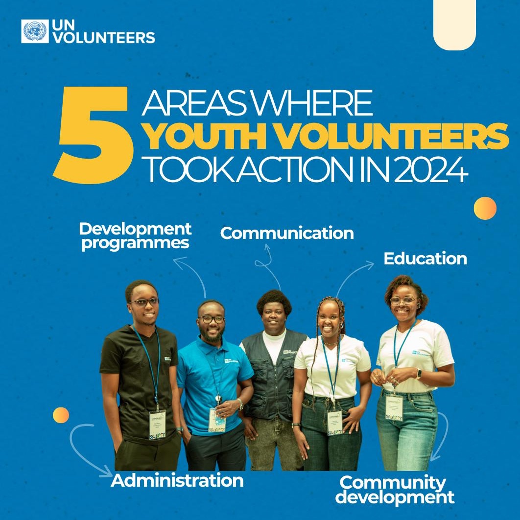 UNVKenya's tweet image. Quiz time: Which Global Goal did @UNVolunteers  advance the most in 2024?

a) #SDG16: Peace &amp;amp; Strong Institutions
b) #SDG4: Quality Education
c) #SDG13: Climate Action 

Reply with your guess and find the answer  in the UNV 2024 Annual Report. 👉 : unv.org/annual-report/…