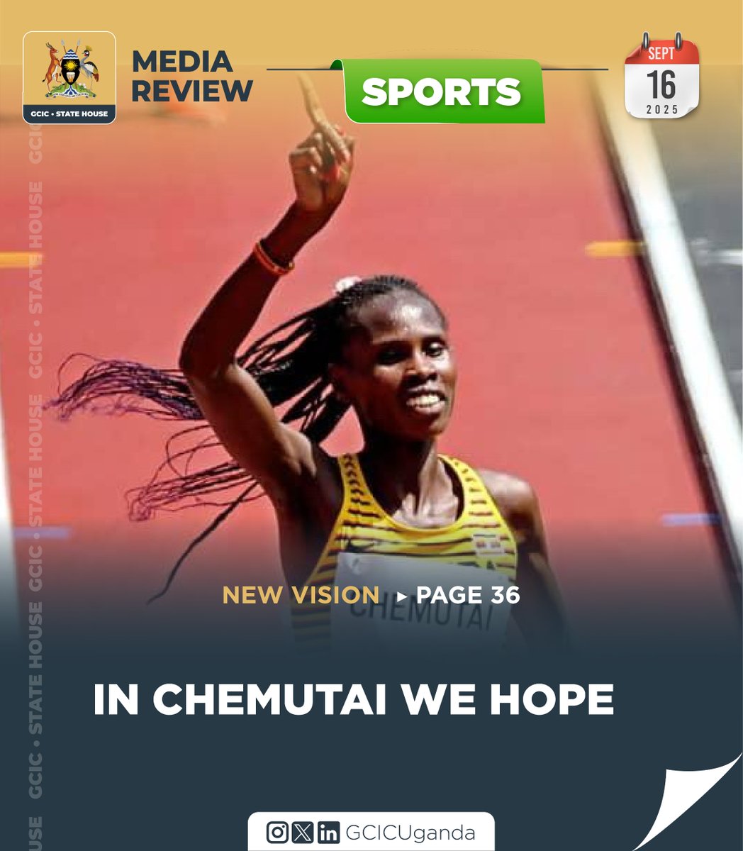 Peruth Chemutai cruised into the Women’s 3000m steeplechase final at the World Athletics Championships, lifting Uganda’s hopes after a tough campaign of DNFs, eliminations, and low finishes.

#GCICMediaReview