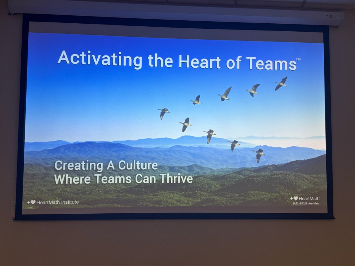 bluecourage's tweet image. Today, Dan facilitated a HeartMath – Activating the Hearts of Teams class with the Kansas City Police Department. 💙 Together, they explored the power of coherence, connection, and resilience to strengthen teams from the inside out.

#HeartMath #BlueCourage #KCPD #TeamResilience