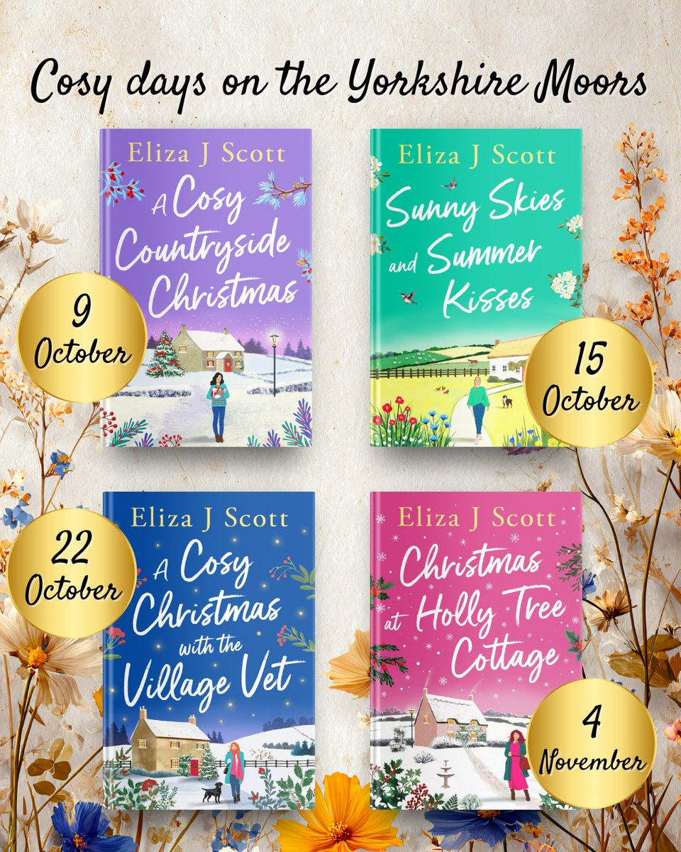 ElizaJScott1's tweet image. 🌸🌿💗My @RNAtweets #TuesNews is that the Life on the Moors series has a happy new home with @Stormbooks_co &amp;amp; have been given gorgeous new covers! The last 4 are coming soon!

💕Pre-order: geni.us/1379-po-two-am

#romancebooks